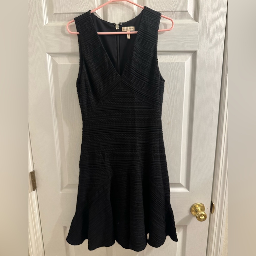 Rebecca Taylor Black Sleeveless Dress